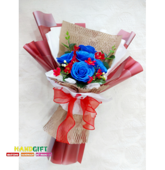 Bó hoa sáp 5 lớp 01
