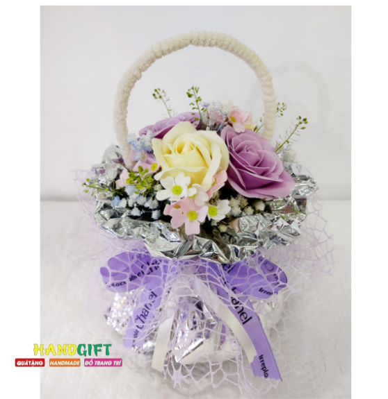 Giỏ hoa công chúa 01
