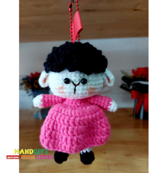 Móc khóa len 04